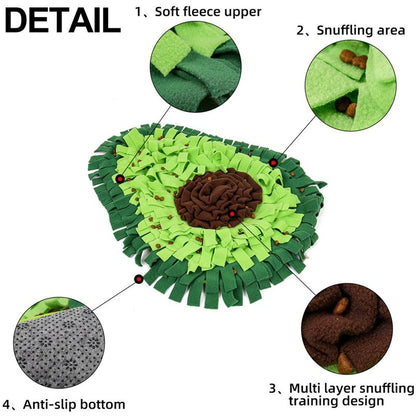 Pet Snuffle Mat for Dogs, Dog Snuffle Mat, Durable Interactive Dog Toys