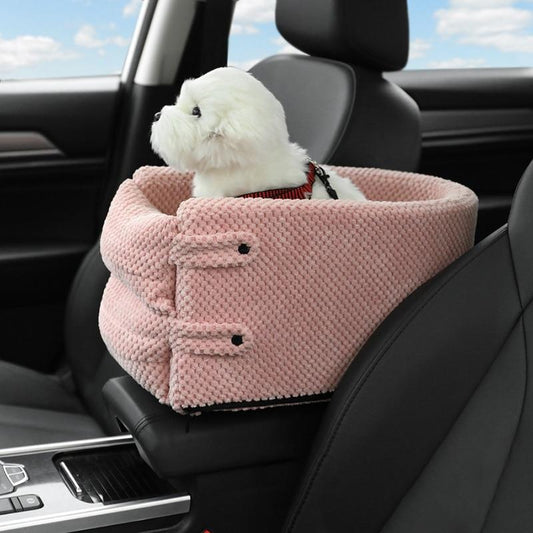 Snuggly-Safe Puppy Car Seat