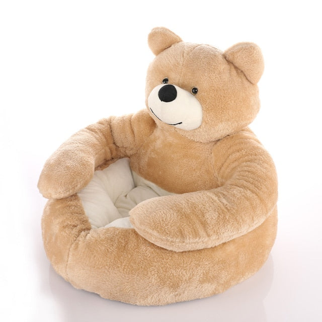 Warm Cute Bear Pet Bed